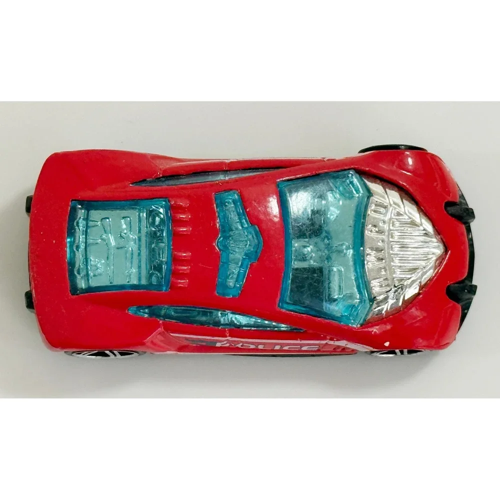 Hot Wheels Speed Trap Toy Car Kids 1:64 Red Police Cruiser HWPD 32 T9885